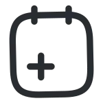 Note Add SVG Icon